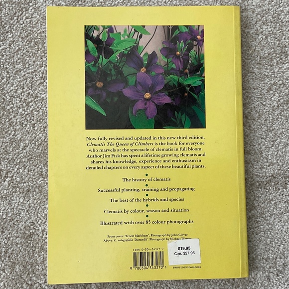 CLEMATIS The Queen of Climbers - Picture 2 of 3